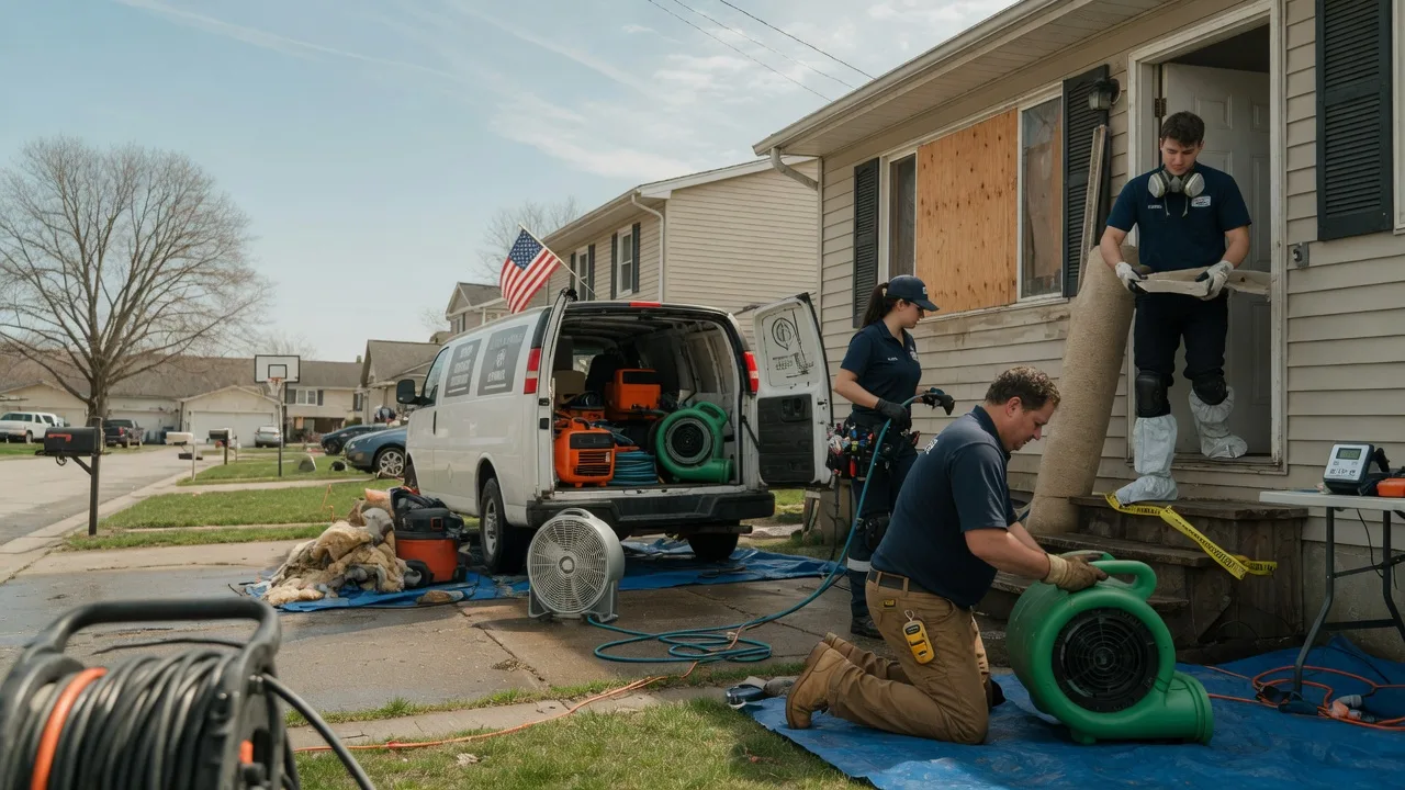 Water Damage Restoration in Rockville, MN near me